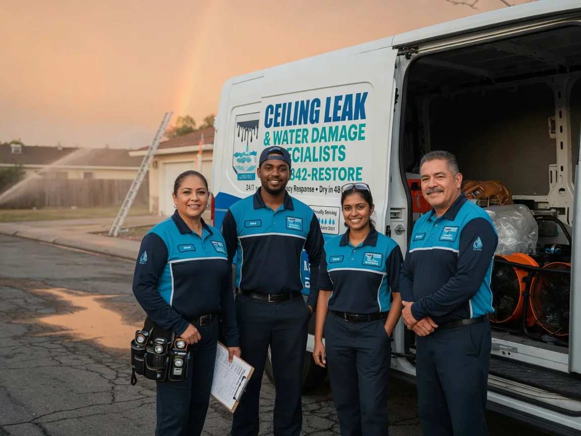 Ceiling Leak Cleanup company in Davenport, OK